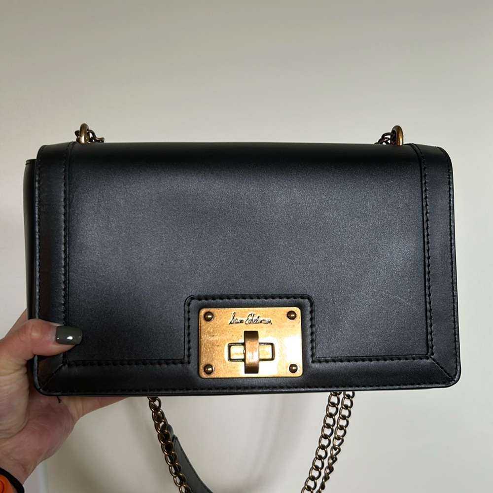Sam Edelman black shoulder bag